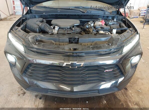 3GNKBERS4PS112797 2023 CHEVROLET BLAZER Black Widok z tyłu