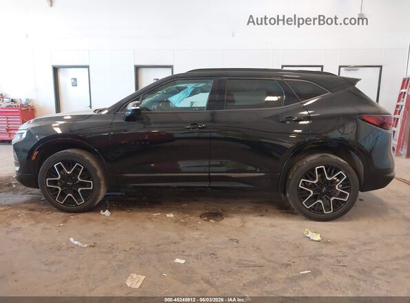 3GNKBERS4PS112797 2023 CHEVROLET BLAZER Black Widok wnętrza 360 stopni