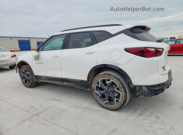 3GNKBERS5KS606594 2019 CHEVROLET BLAZER White Rear left