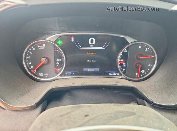 3GNKBERS5KS606594 2019 CHEVROLET BLAZER White Instrument cluster view