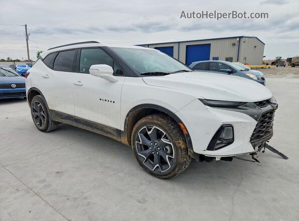 3GNKBERS5KS606594 2019 CHEVROLET BLAZER White Front right