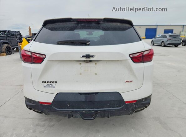 3GNKBERS5KS606594 2019 CHEVROLET BLAZER White Rear view