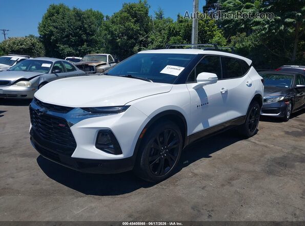 3GNKBERS5LS539464 2020 CHEVROLET BLAZER Белый Передняя левая четверть