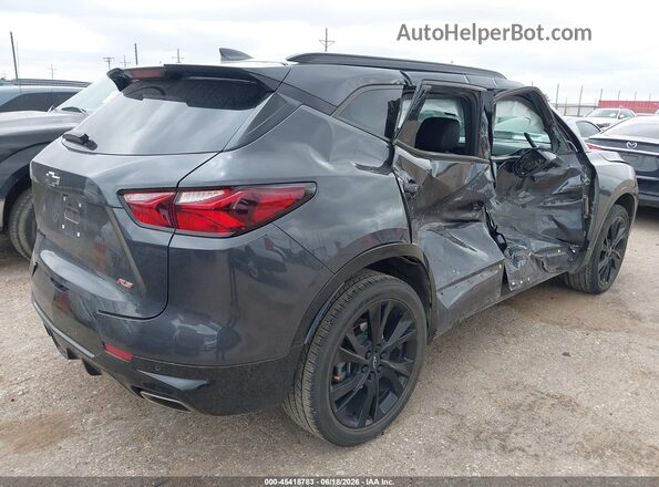 3GNKBERS7MS552475 2021 CHEVROLET BLAZER Gray Rear right