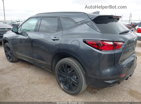 3GNKBERS7MS552475 2021 CHEVROLET BLAZER Gray Rear left
