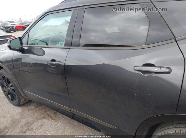 3GNKBERS7MS552475 2021 CHEVROLET BLAZER Gray 360 interior view