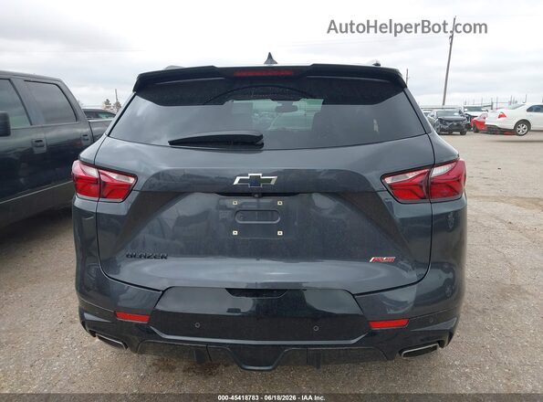 3GNKBERS7MS552475 2021 CHEVROLET BLAZER Gray 