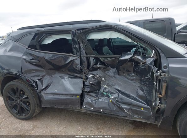 3GNKBERS7MS552475 2021 CHEVROLET BLAZER Gray Rear interior view