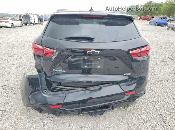 3GNKBERS7NS232171 2022 CHEVROLET BLAZER Black Vista trasera