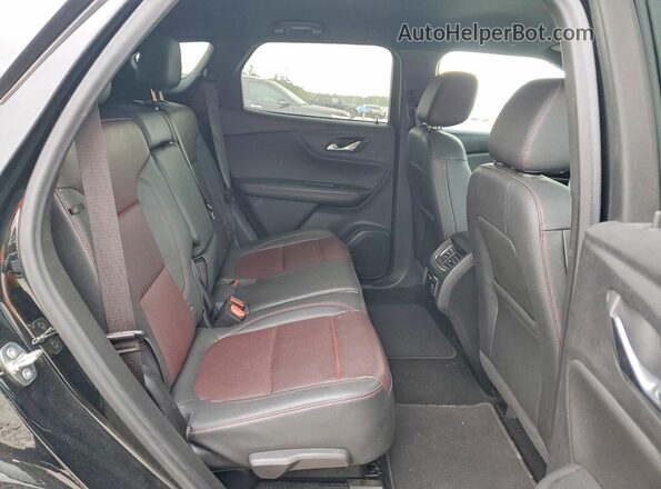 3GNKBERS7NS232171 2022 CHEVROLET BLAZER Black Vista interior trasera