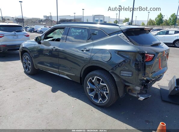 3GNKBERS8LS609362 2020 CHEVROLET BLAZER Серый Задняя левая четверть