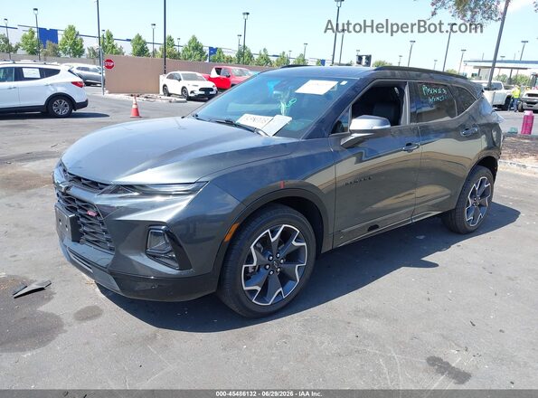 3GNKBERS8LS609362 2020 CHEVROLET BLAZER Серый Передняя левая четверть