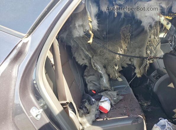 3GNKBERS8MS528556 2021 CHEVROLET BLAZER Gray უკანა სავარძლების ხედი