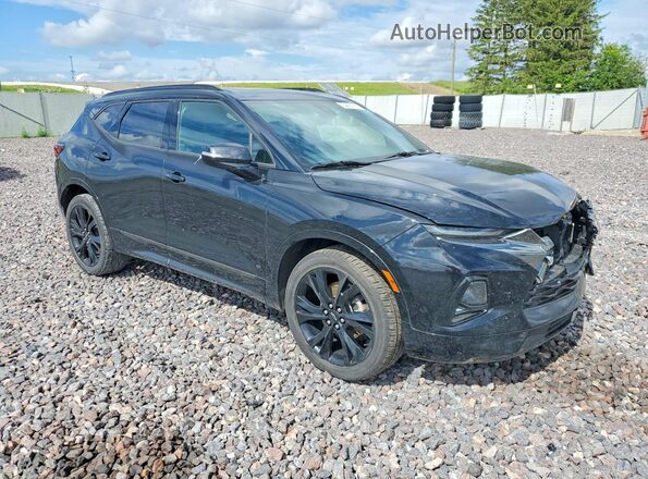 3GNKBERS8NS140163 2022 CHEVROLET BLAZER Black Передня права чверть