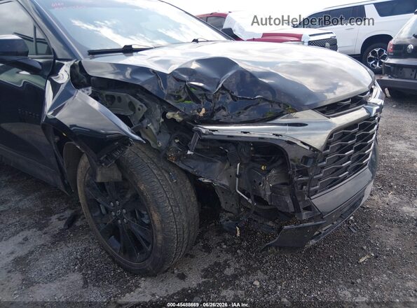 3GNKBERS8NS202354 2022 CHEVROLET BLAZER Черный Вид спереди