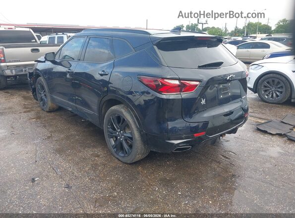 3GNKBERS9LS713519 2020 CHEVROLET BLAZER Blue Задня ліва чверть