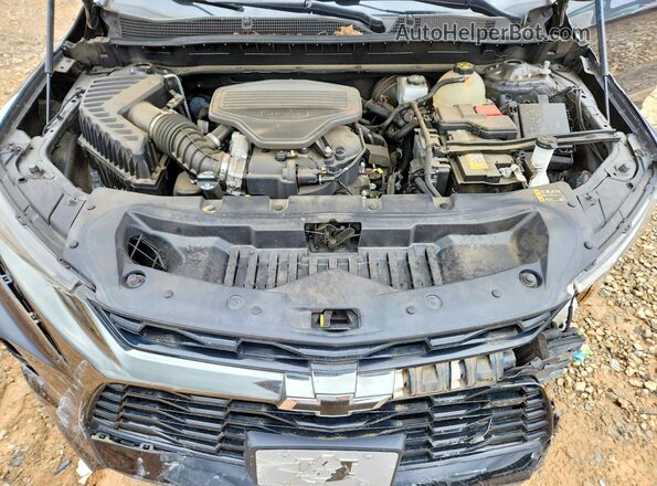 3GNKBERS9MS507814 2021 CHEVROLET BLAZER Gray Вид підкапотного простору