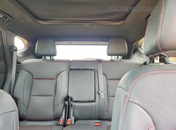 3GNKBERS9MS507814 2021 CHEVROLET BLAZER Gray Вид задніх сидінь