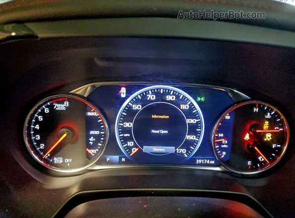 3GNKBERS9PS134956 2023 CHEVROLET BLAZER Black Սարքավորումների վահանակի տեսք