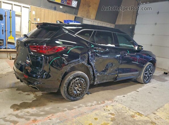 3GNKBERS9PS134956 2023 CHEVROLET BLAZER Black Հետևի աջ