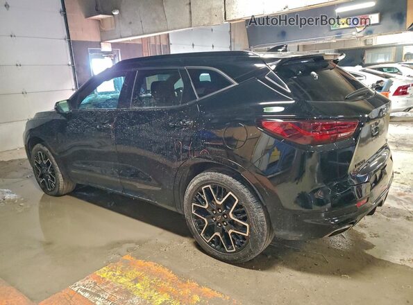 3GNKBERS9PS134956 2023 CHEVROLET BLAZER Black Հետևի ձախ