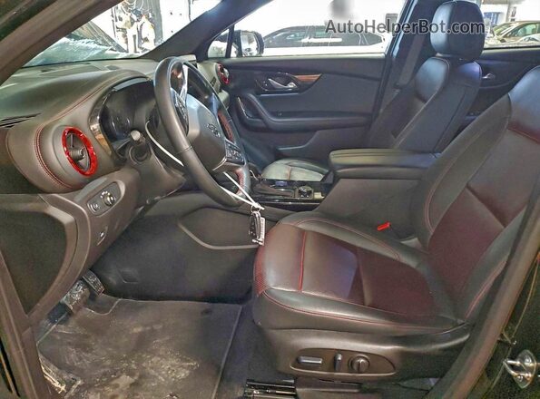 3GNKBERS9PS134956 2023 CHEVROLET BLAZER Black Սալոնի դիմացի տեսք