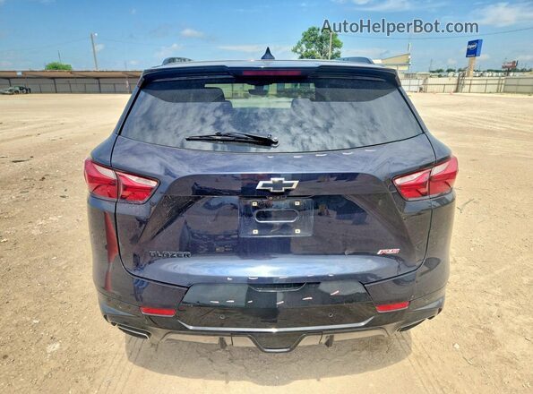 3GNKBERSXLS556406 2020 CHEVROLET BLAZER Black უკანა ხედი