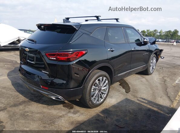 3GNKBFR4XRS191936 2024 CHEVROLET BLAZER Black უკანა მარჯვენა