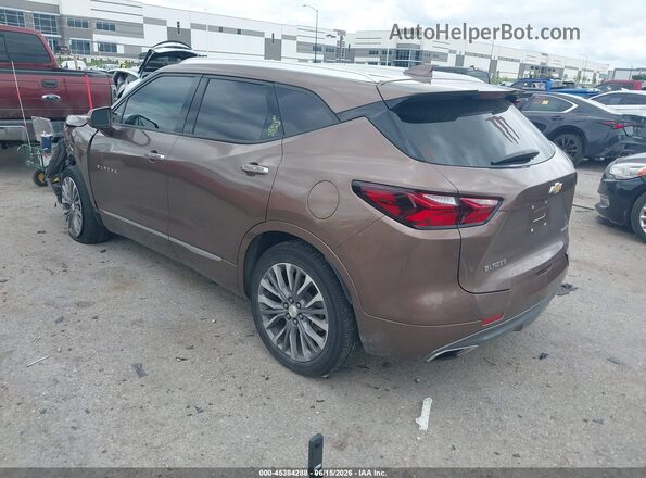 3GNKBFRS2KS691724 2019 CHEVROLET BLAZER Brown Задня ліва чверть