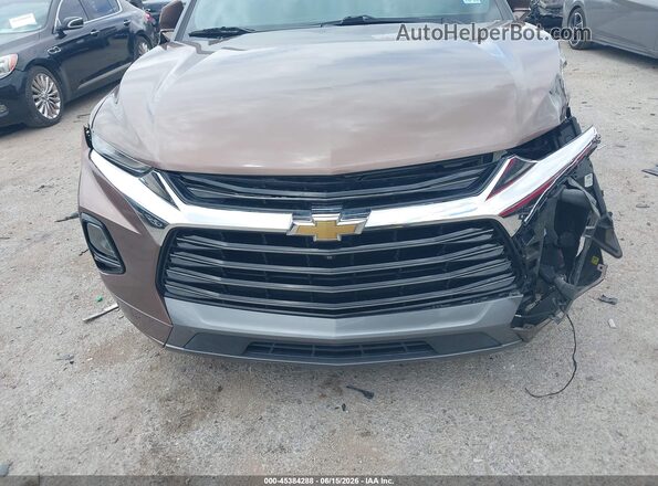 3GNKBFRS2KS691724 2019 CHEVROLET BLAZER Brown Вид спереду