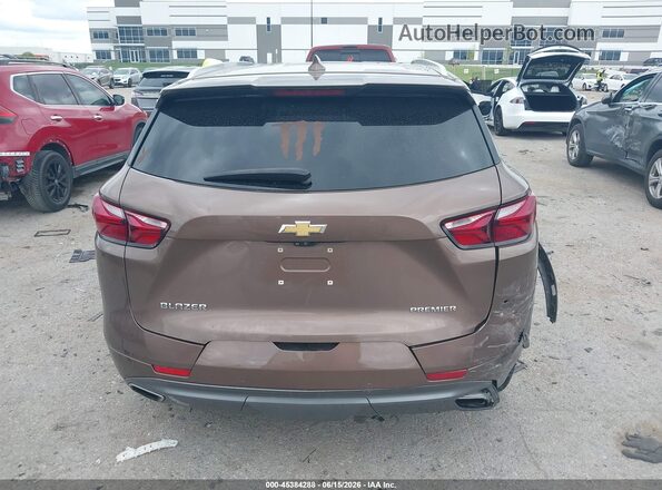 3GNKBFRS2KS691724 2019 CHEVROLET BLAZER Brown 
