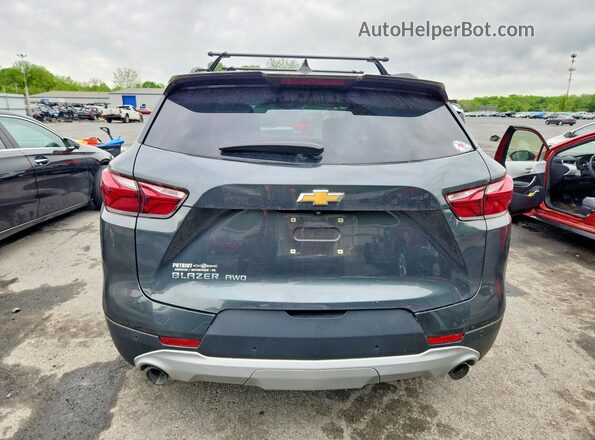 3GNKBGRS1KS644626 2019 CHEVROLET BLAZER Gray Widok z tyłu