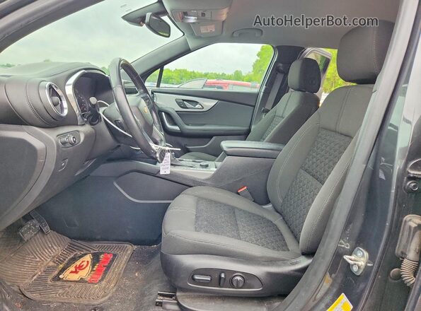3GNKBGRS1KS644626 2019 CHEVROLET BLAZER Gray Widok wnętrza z przodu