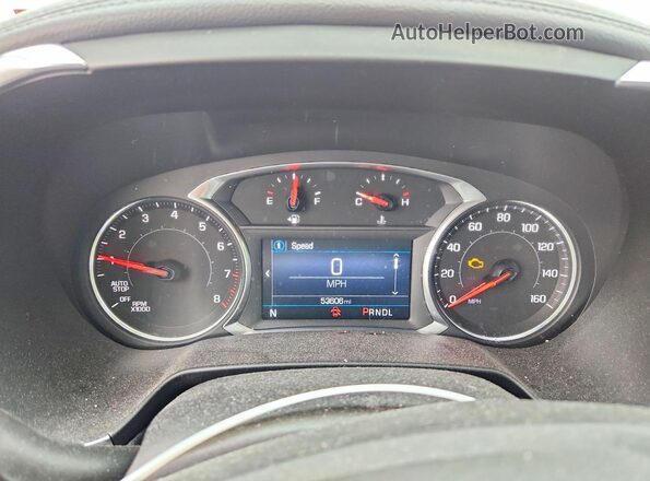 3GNKBGRS1KS644626 2019 CHEVROLET BLAZER Gray Widok zestawu wskaźników