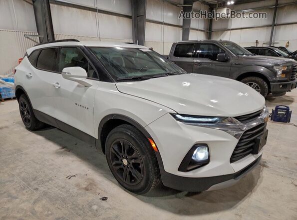 3GNKBGRS3KS636592 2019 CHEVROLET BLAZER White Front right