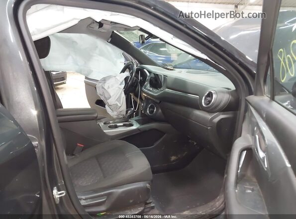 3GNKBGRS5KS625707 2019 CHEVROLET BLAZER Gray Widok wnętrza z przodu