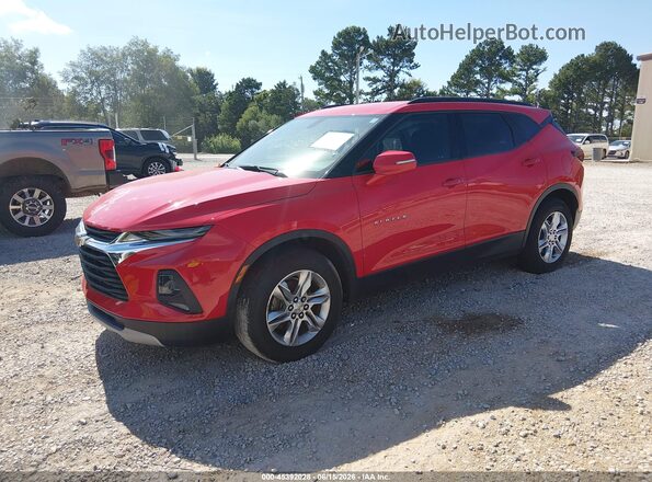 3GNKBGRS5KS638408 2019 CHEVROLET BLAZER Red Front left