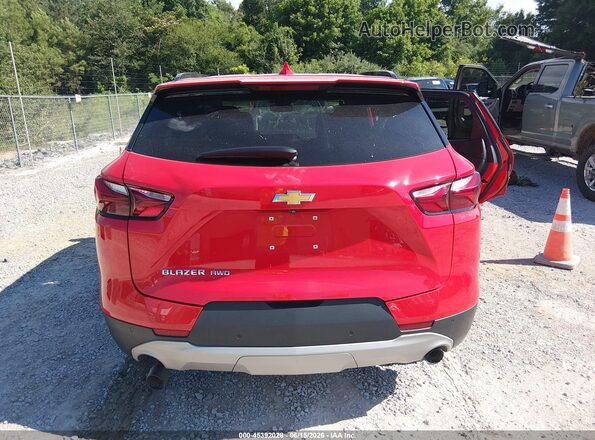 3GNKBGRS5KS638408 2019 CHEVROLET BLAZER Red 