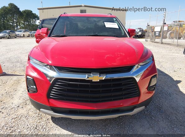 3GNKBGRS5KS638408 2019 CHEVROLET BLAZER Red Instrument cluster view