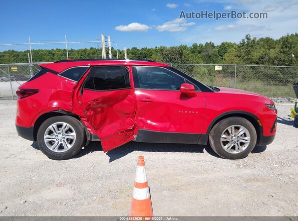 3GNKBGRS5KS638408 2019 CHEVROLET BLAZER Red Rear interior view