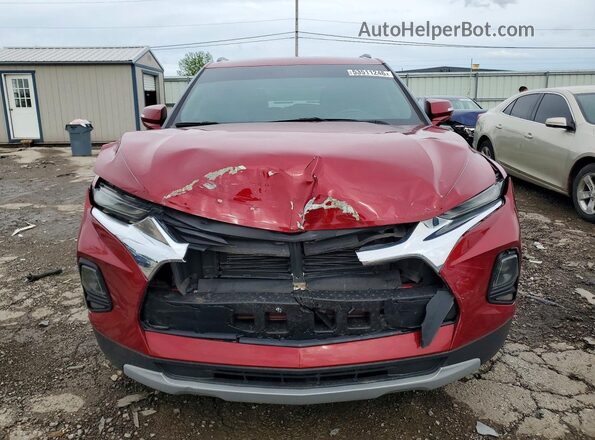 3GNKBGRS7KS697184 2019 CHEVROLET BLAZER Красный Вид спереди