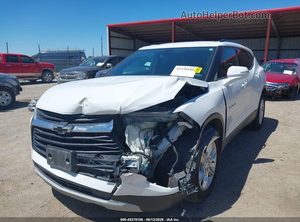 3GNKBGRSXKS700692 2019 CHEVROLET BLAZER White Вид спереду
