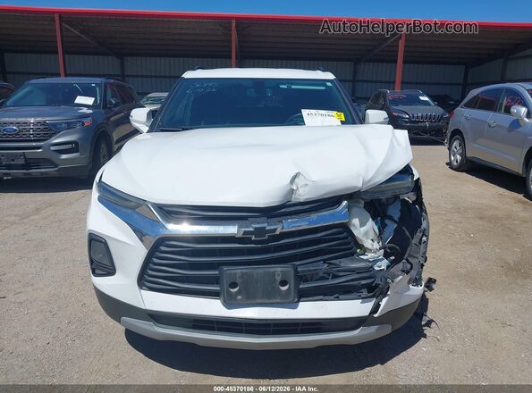 3GNKBGRSXKS700692 2019 CHEVROLET BLAZER White Вид задньої частини салону