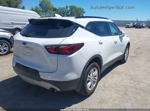 3GNKBGRSXKS700692 2019 CHEVROLET BLAZER White Задня права чверть