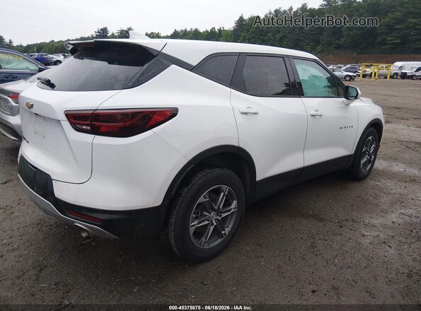3GNKBHR40PS172238 2023 CHEVROLET BLAZER White Rear right