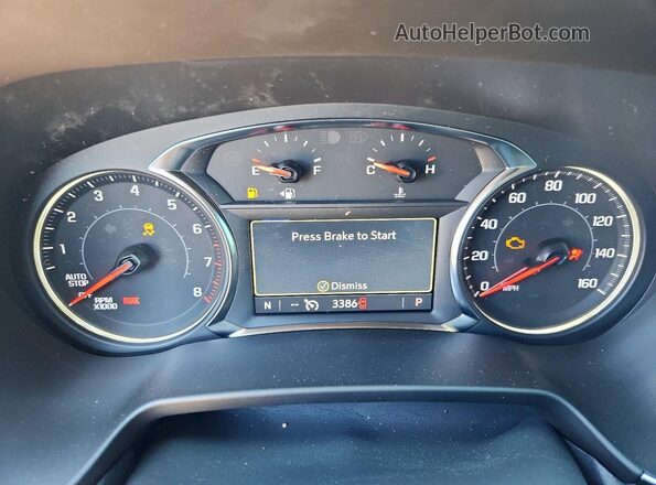 3GNKBHR40SS120181 2025 CHEVROLET BLAZER Серебряный Вид щитка приборов