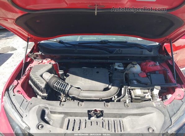 3GNKBHR41MS584521 2021 CHEVROLET BLAZER Red უკანა ხედი