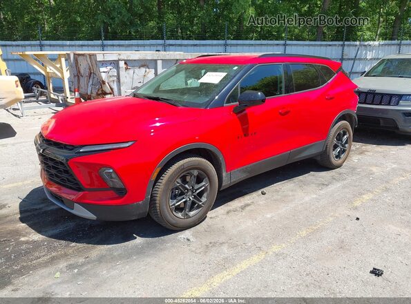 3GNKBHR41RS143253 2024 CHEVROLET BLAZER Red Przód lewy