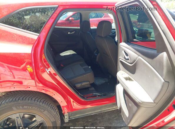 3GNKBHR41RS143253 2024 CHEVROLET BLAZER Red Widok naklejki z numerem VIN