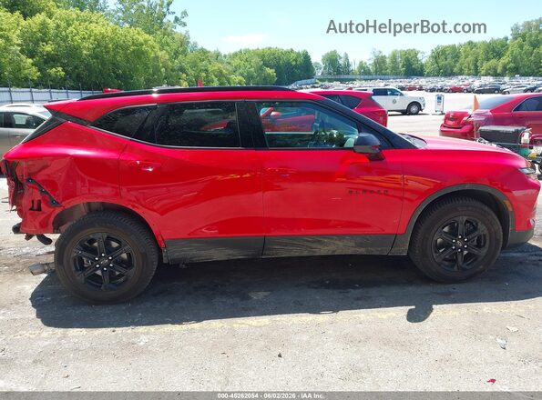 3GNKBHR41RS143253 2024 CHEVROLET BLAZER Red Widok wnętrza z tyłu